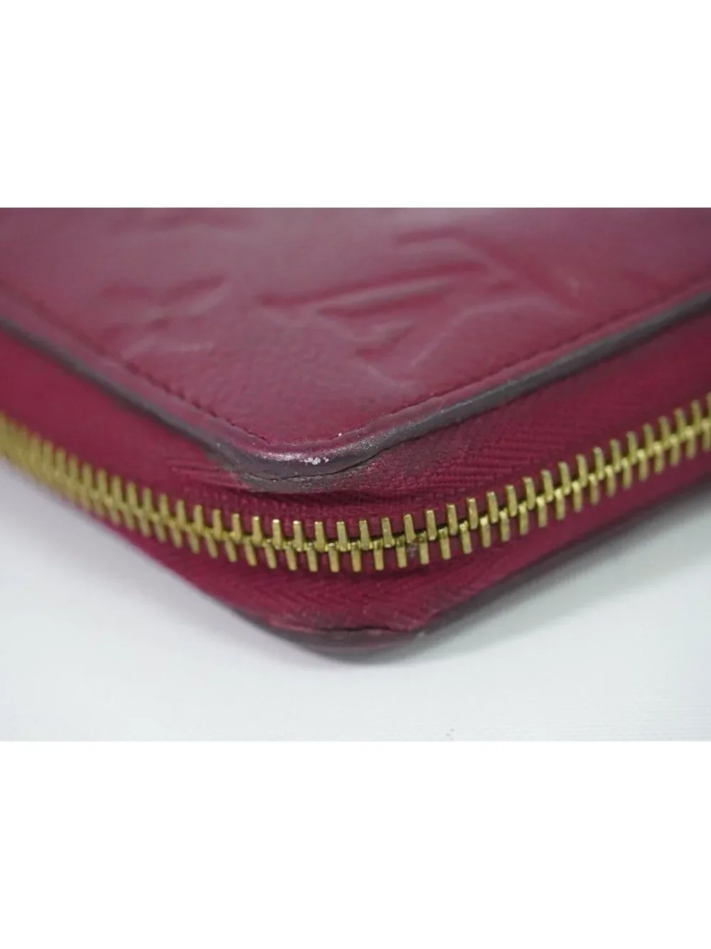 Louis Vuitton LV Zippy Wallet Monogram Empreinte Leather Raisin Purple